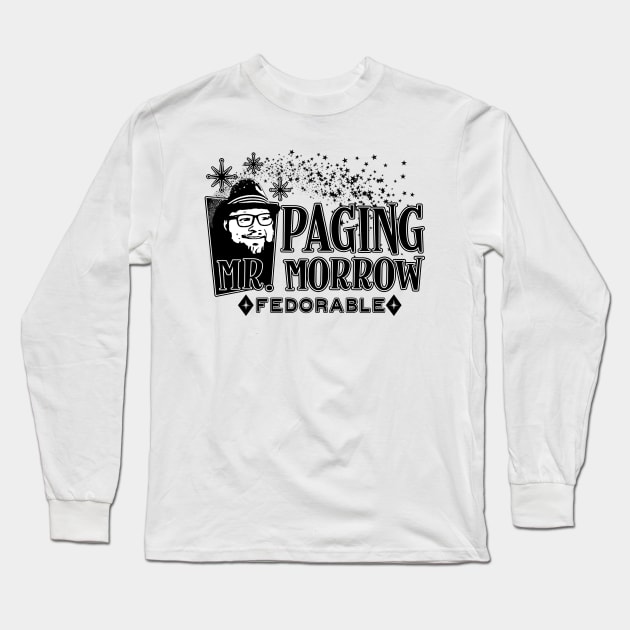 Paging Mr. Morrow Youtuber Vlogger Extraordinaire Vintage Design Long Sleeve T-Shirt by Joaddo